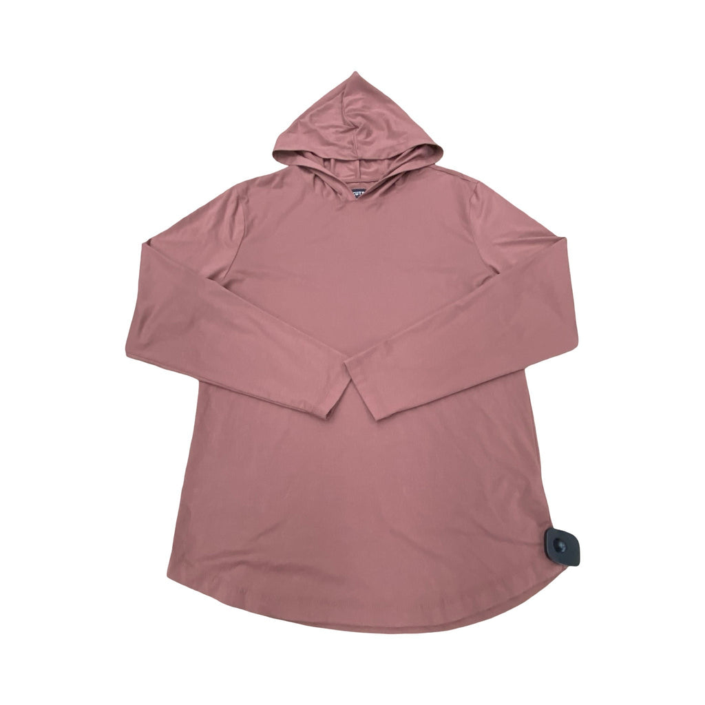 Athletic Top Ls Hoodie By Cmc In Mauve, Size:M