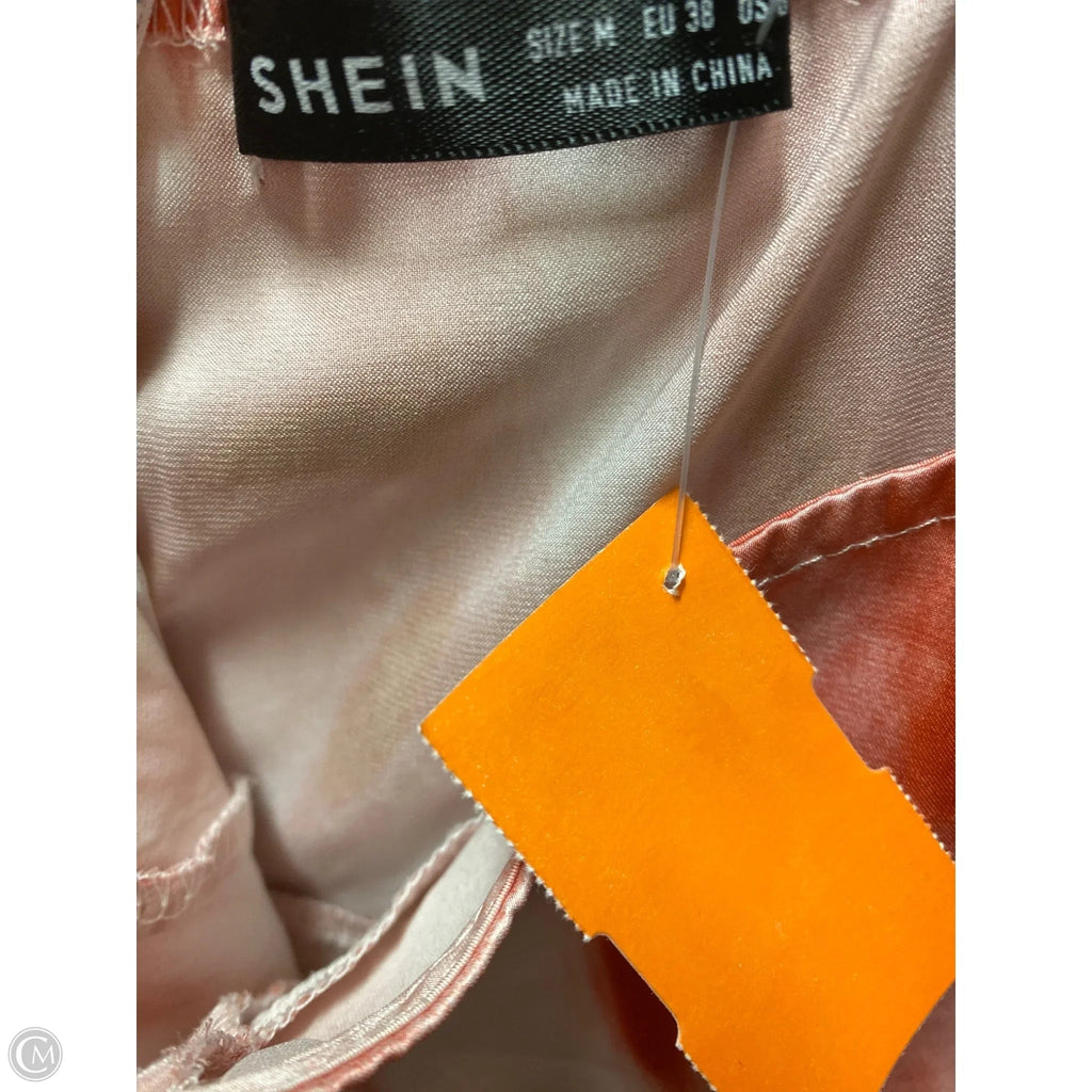 Dress Casual Midi By Shein In Pink, Size: M