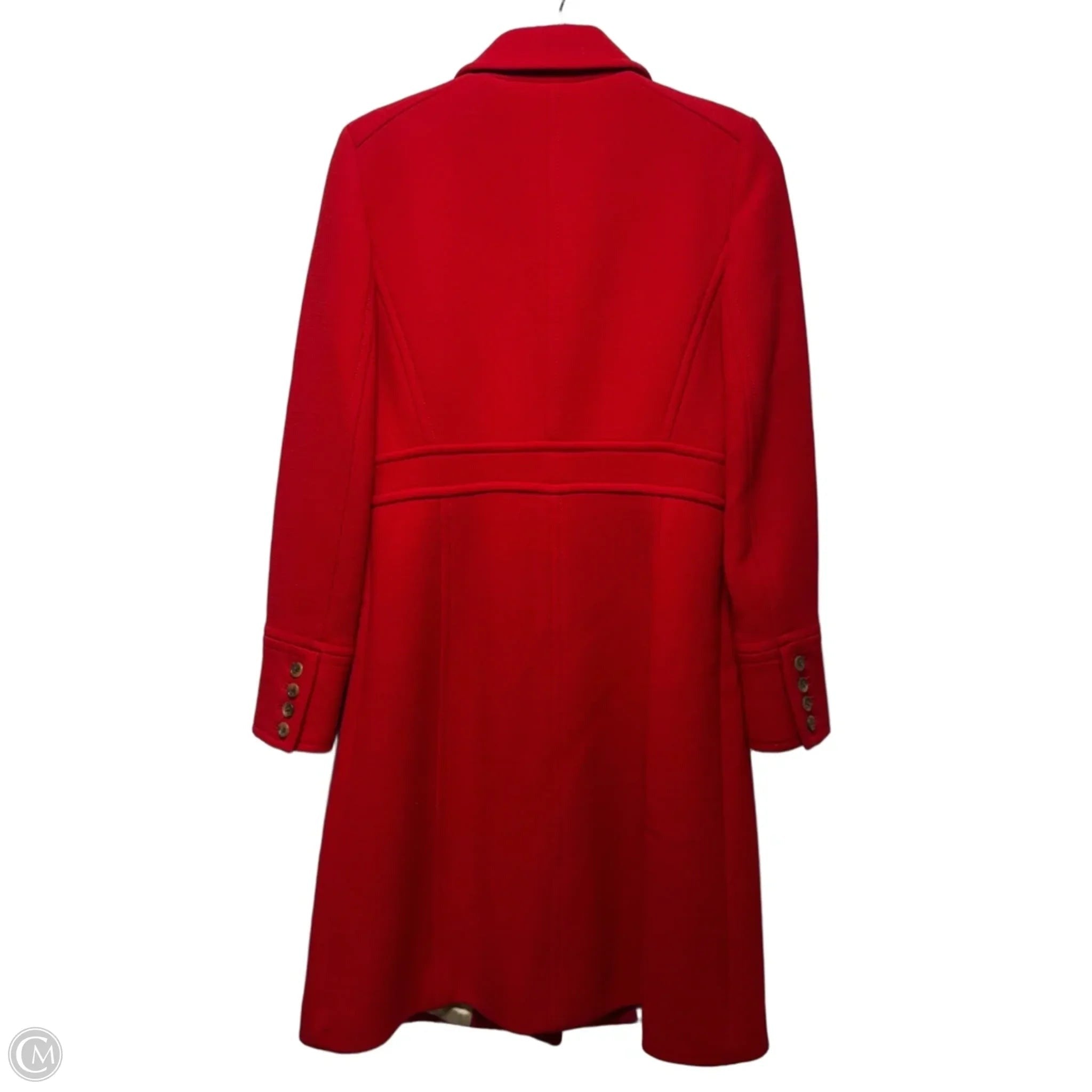 Coat Other By J. Crew In Red, Size: Xs