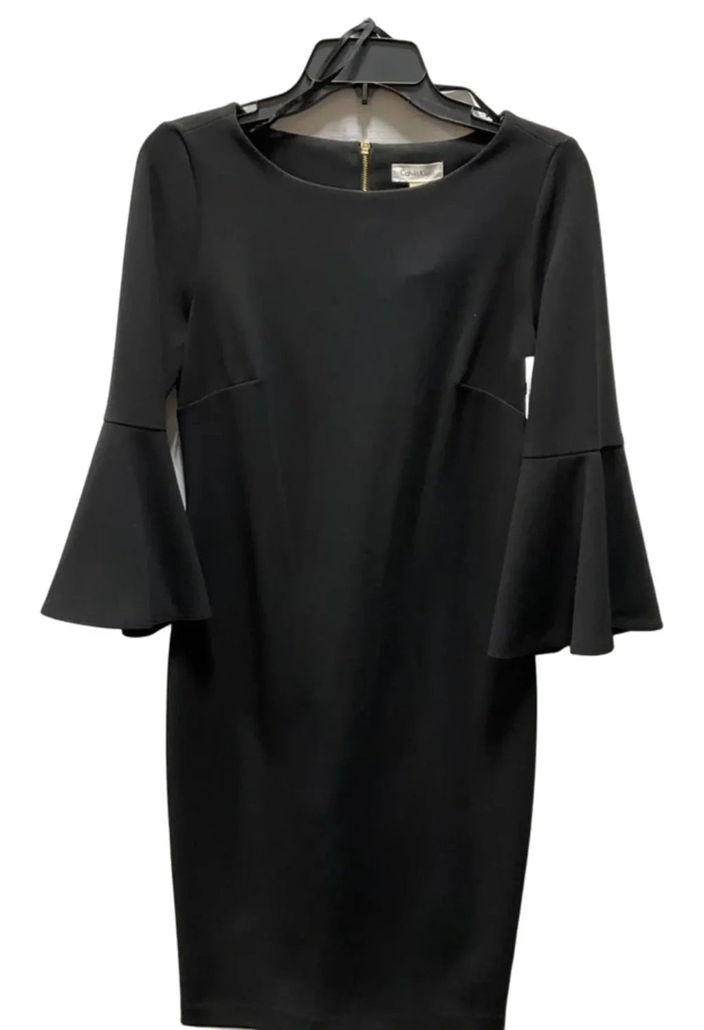 Dress Party Midi By Calvin Klein In Black, Size: 6