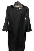 Dress Party Midi By Calvin Klein In Black, Size: 6