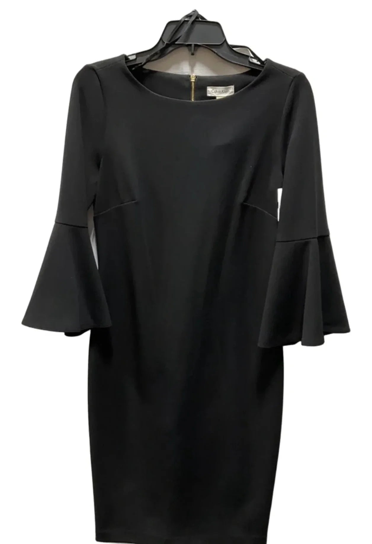 Dress Party Midi By Calvin Klein In Black, Size: 6