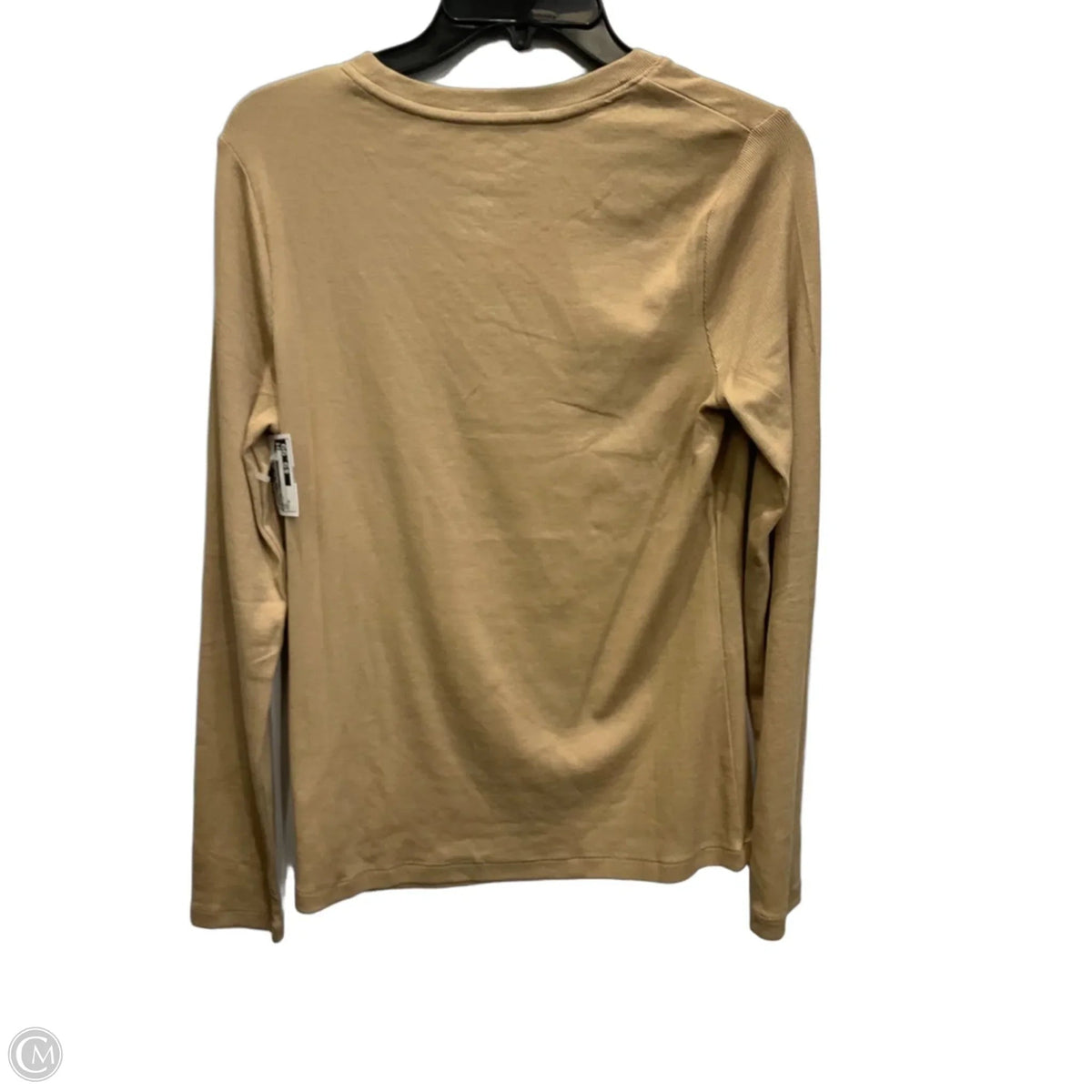 Top Long Sleeve By A New Day In Tan, Size: M