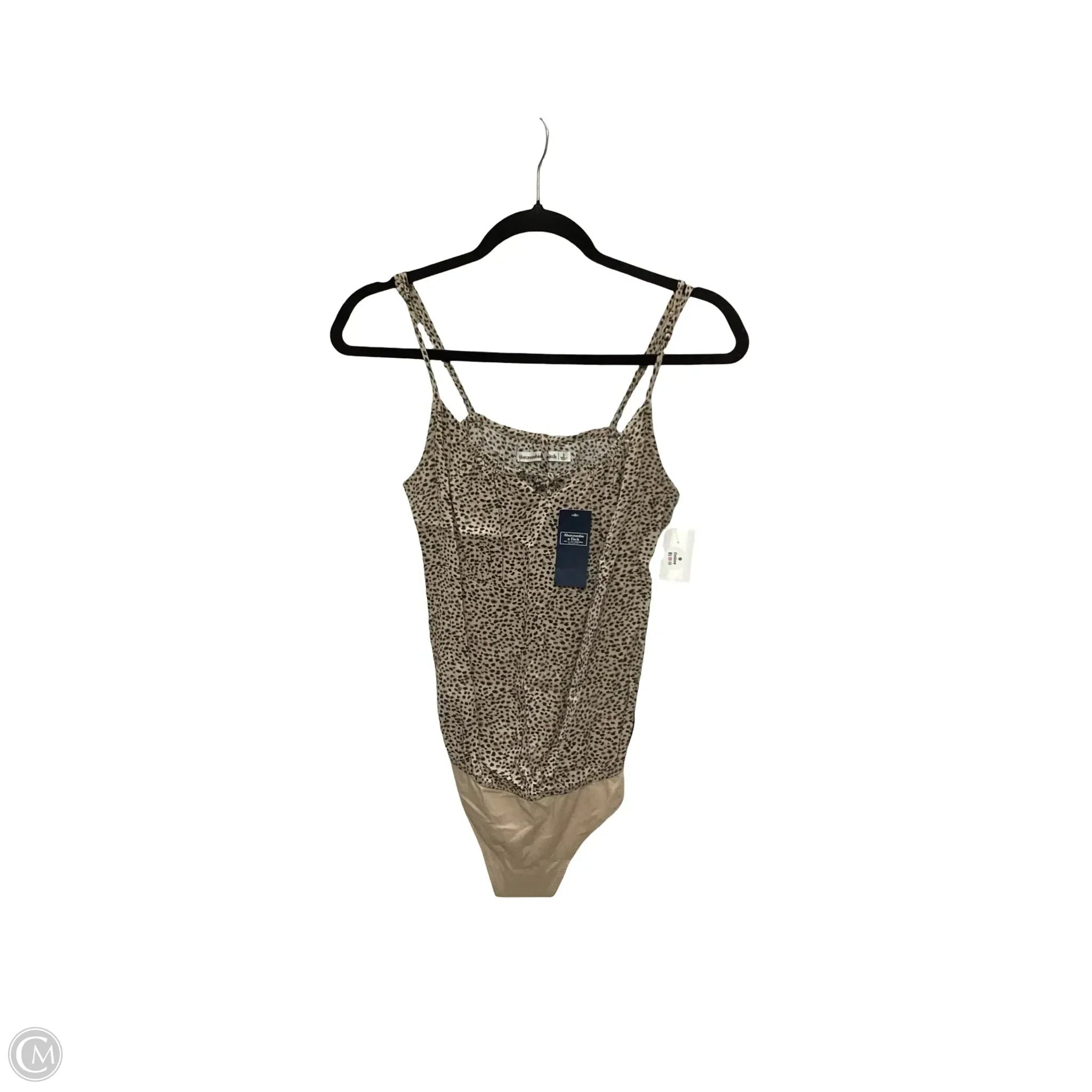 Bodysuit By Abercrombie And Fitch In Animal Print, Size: S