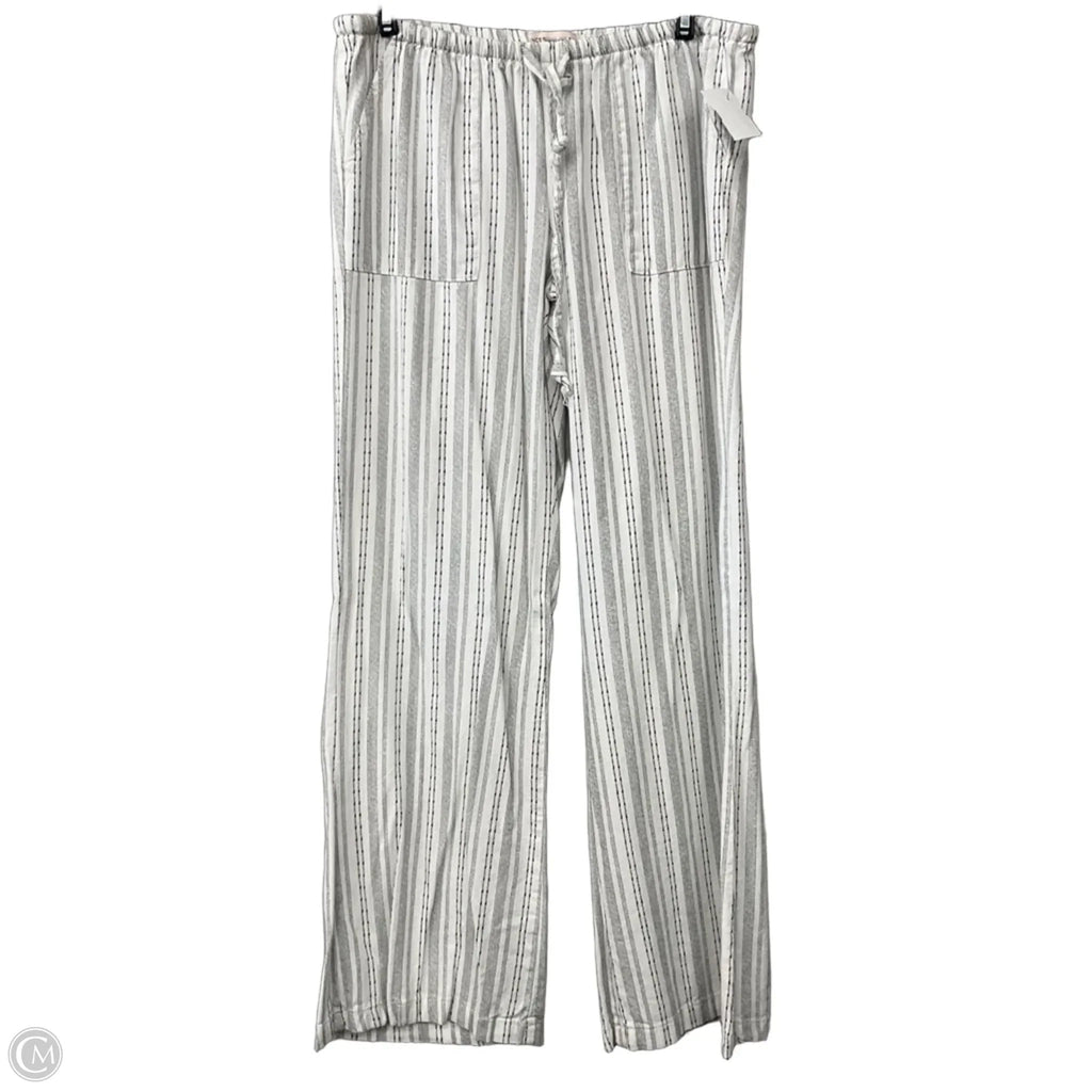 Pants Linen By Sincerely Jules In Striped Pattern, Size: L