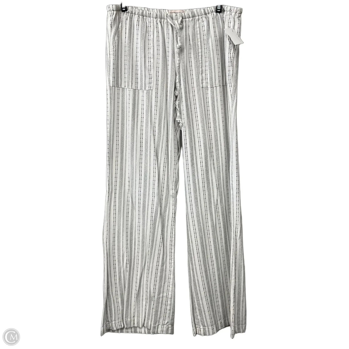 Pants Linen By Sincerely Jules In Striped Pattern, Size: L