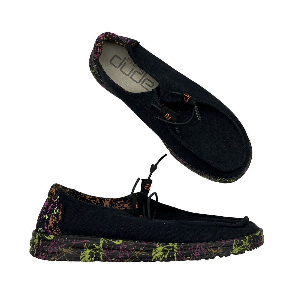 Shoes Flats By Hey Dude In Multi, Size:8