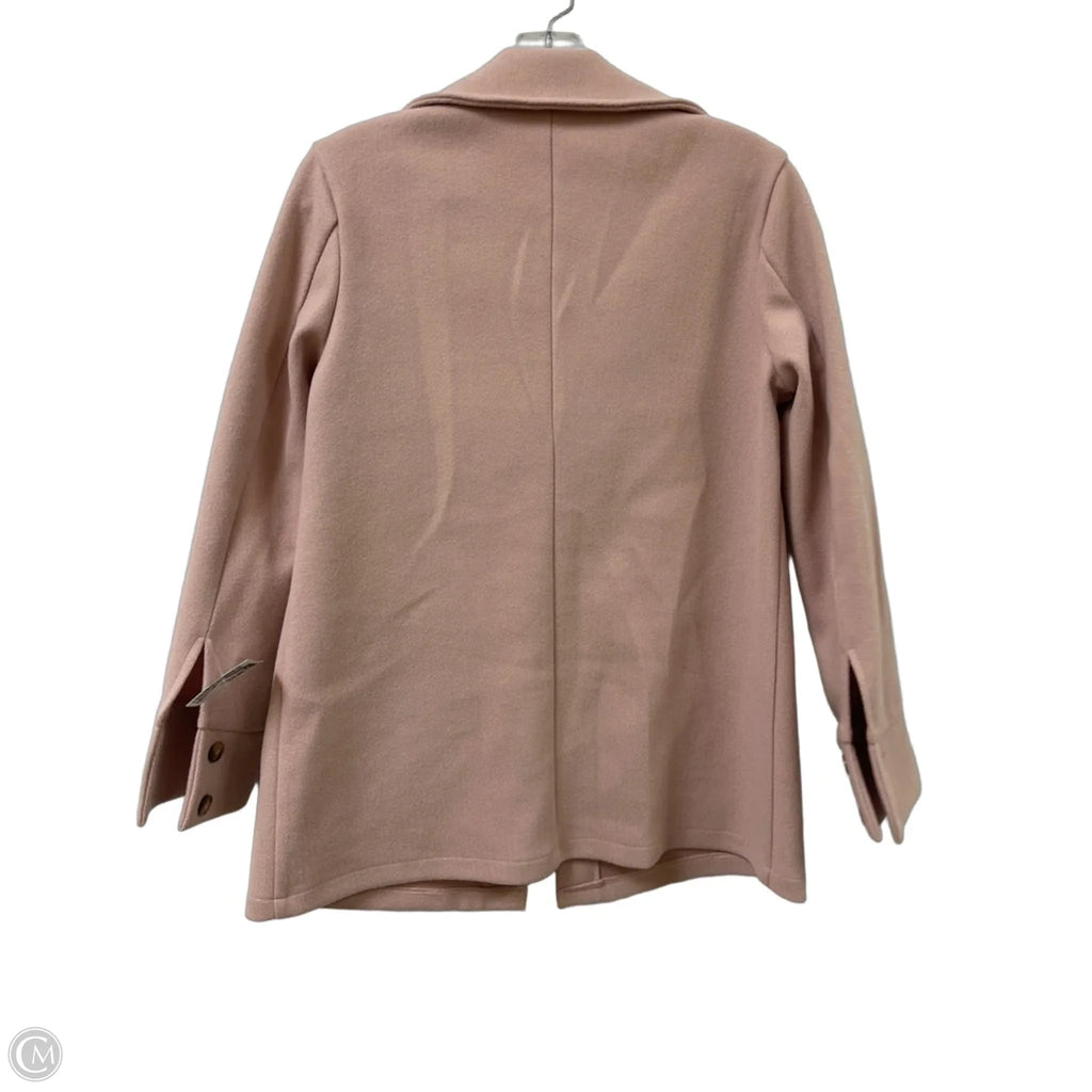 Jacket Shirt By Clothes Mentor In Pink, Size: S