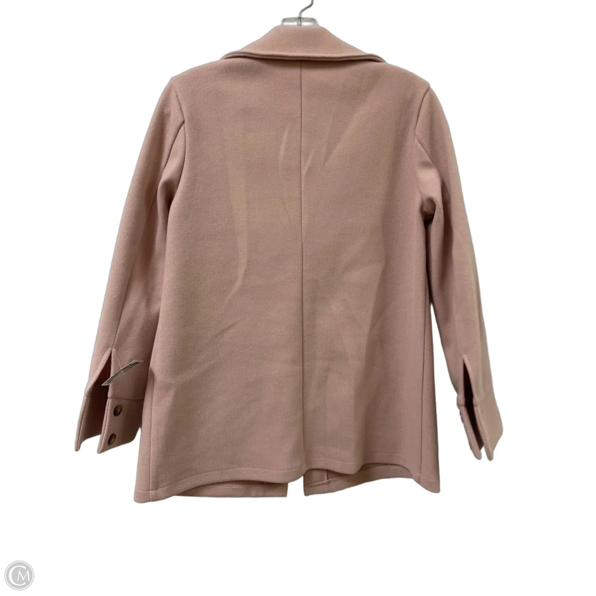Jacket Shirt By Clothes Mentor In Pink, Size: S