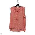 Top Sleeveless By Clothes Mentor In Red & White, Size: Xl