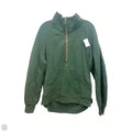Athletic Sweatshirt Collar By Lululemon In Gold & Green, Size: M