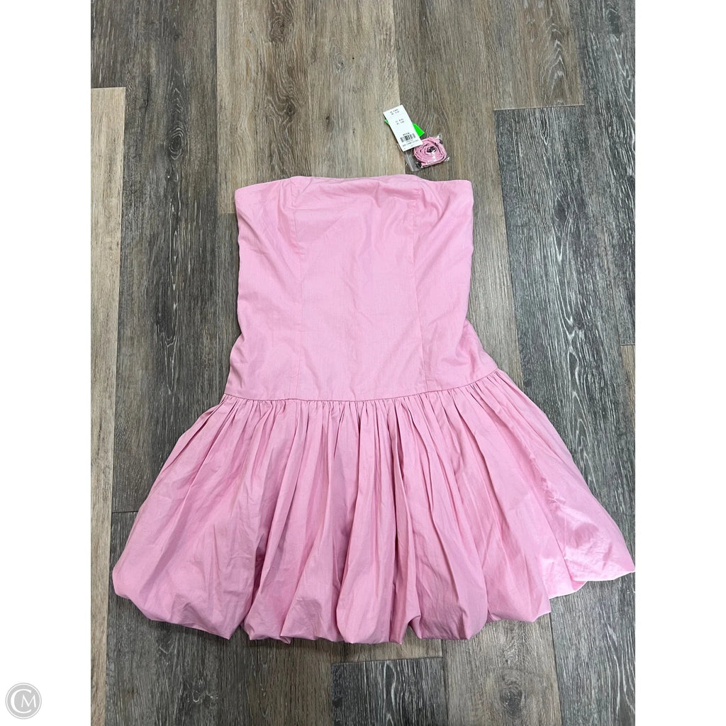Dress Casual Short By Abercrombie And Fitch In Pink, Size: M