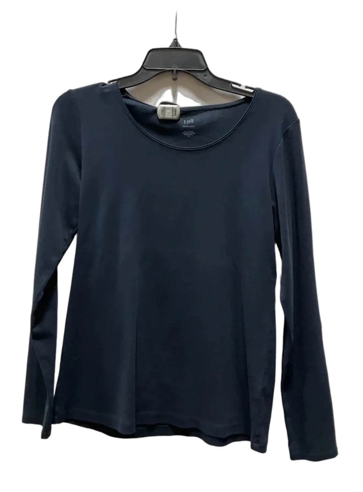 Top Long Sleeve Basic By J. Jill In Black, Size: M