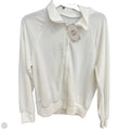 Athletic Jacket By Cmc In White, Size: S