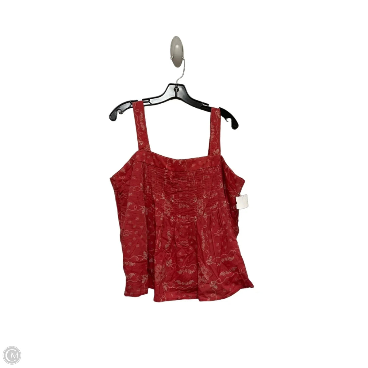 Top Sleeveless By Abercrombie And Fitch In Red, Size: Xl