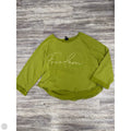Sweatshirt Crewneck By Ulla Popken In Green, Size: 2x