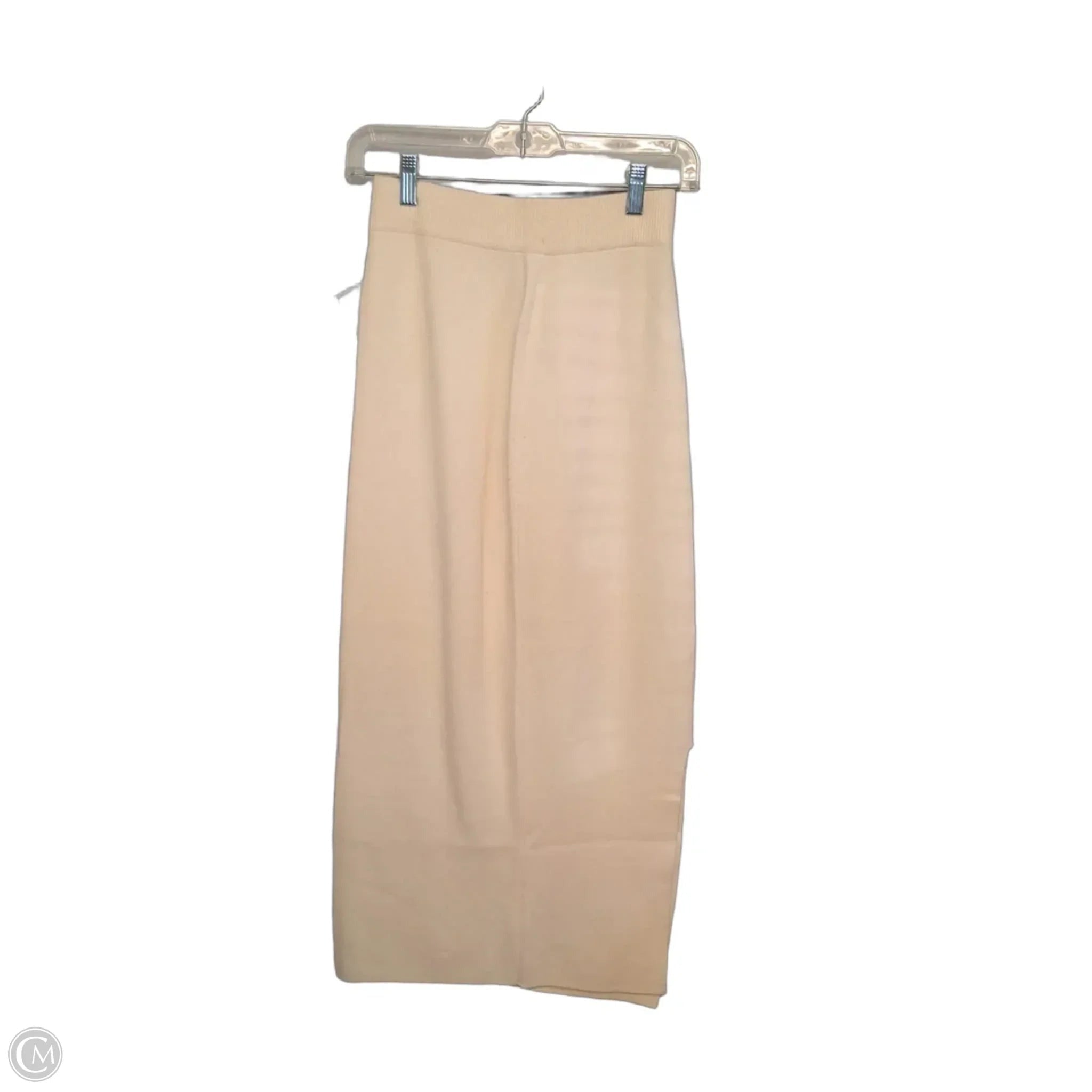 Skirt Midi By A New Day In Cream, Size: 2