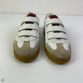 Shoes Sneakers By Veronica Beard In White & Red, Size: 6.5