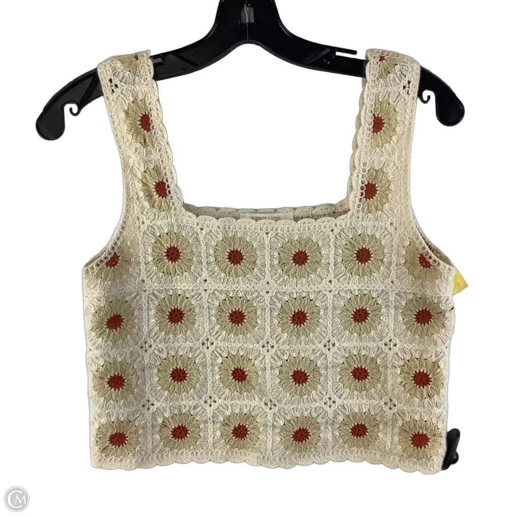 Top Sleeveless By Rebellion In Floral Print, Size: Xs