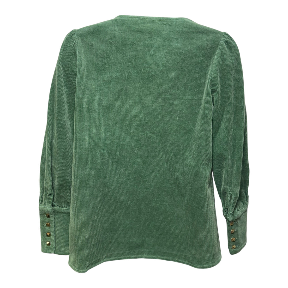 Sea Sage Green Corduroy Babydoll Top Designer By Tuckernuck In Green, Size: Xs