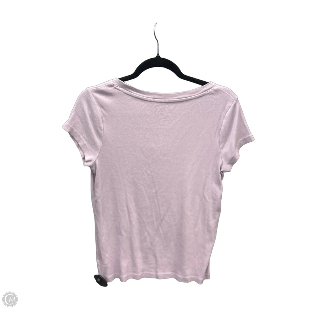 Top Short Sleeve Basic By A New Day In Purple, Size: L
