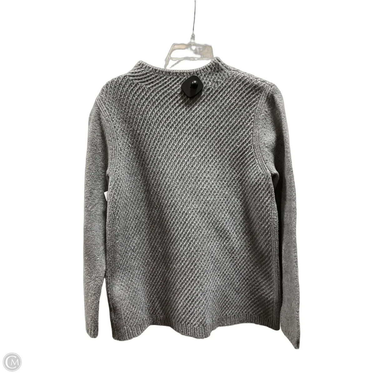 Sweater By Talbots In Grey, Size: M