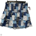 Skirt Mini & Short By English Factory In Plaid Pattern, Size: M