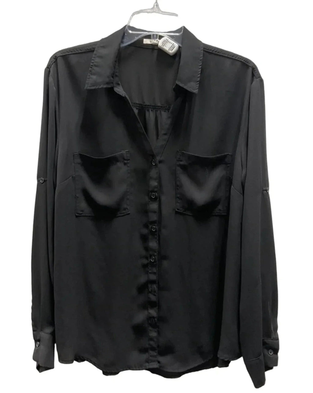 Blouse Long Sleeve By Maurices In Black, Size: Xl