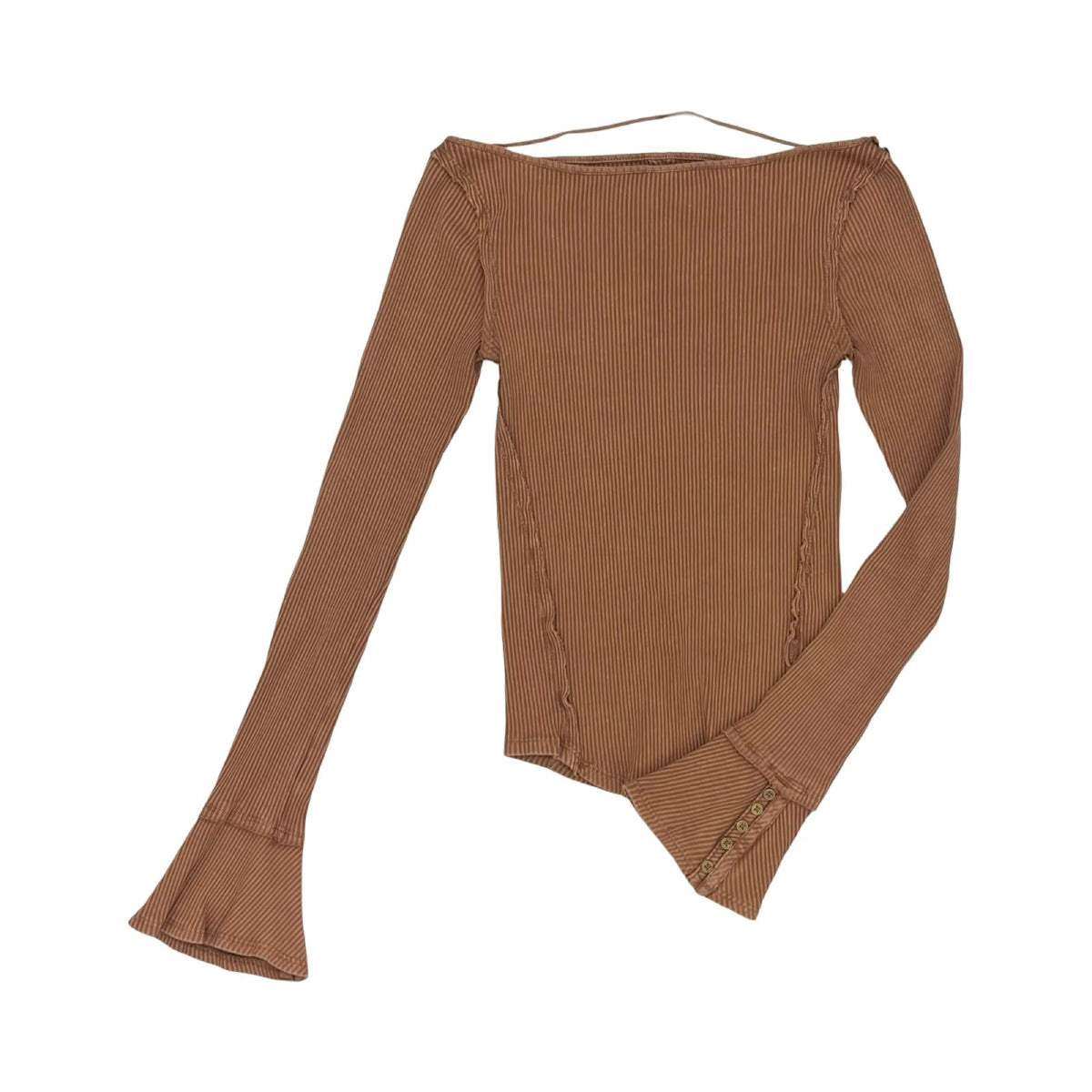 Top Ls By We The Free In Brown, Size:M