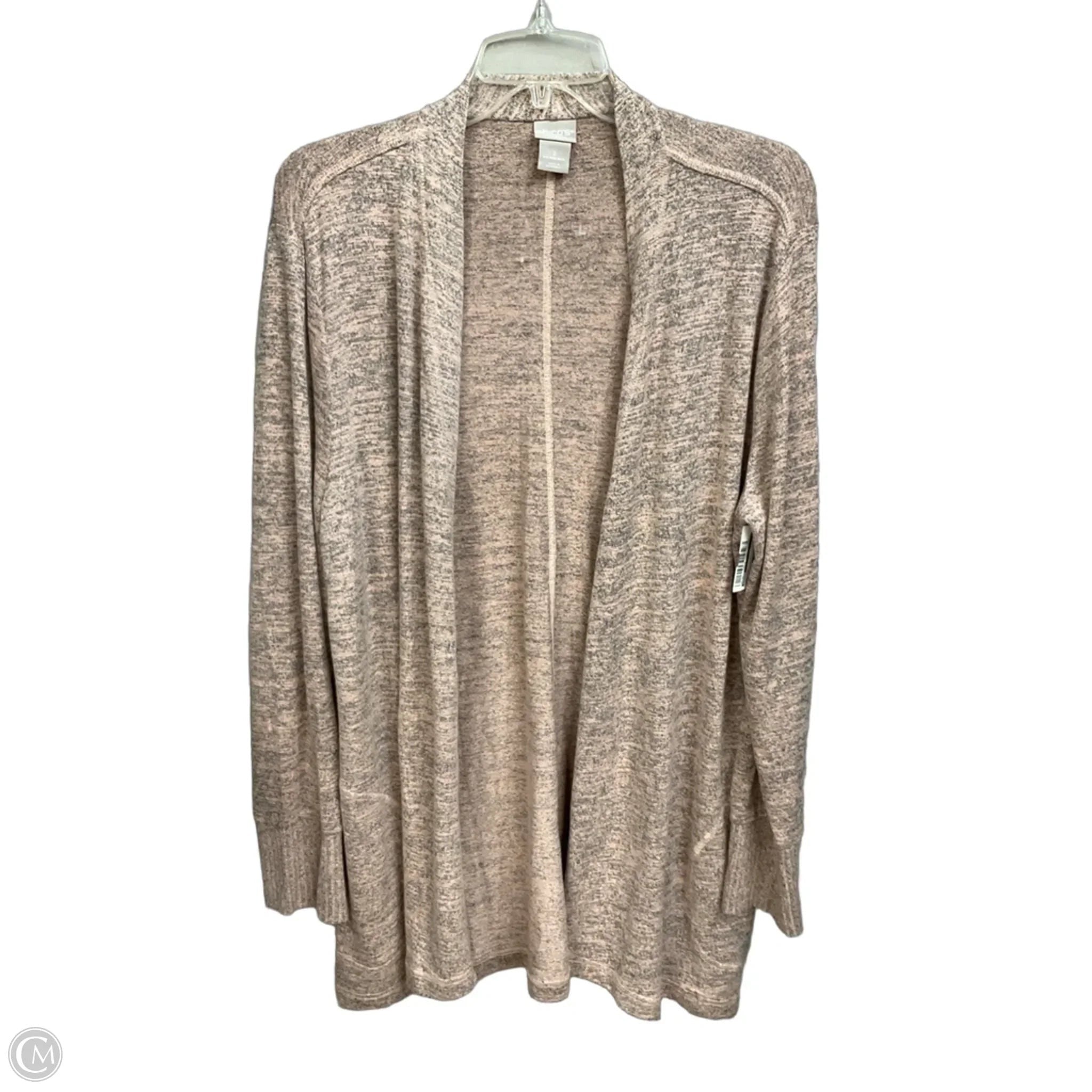 Cardigan By Chicos In Pink, Size: L