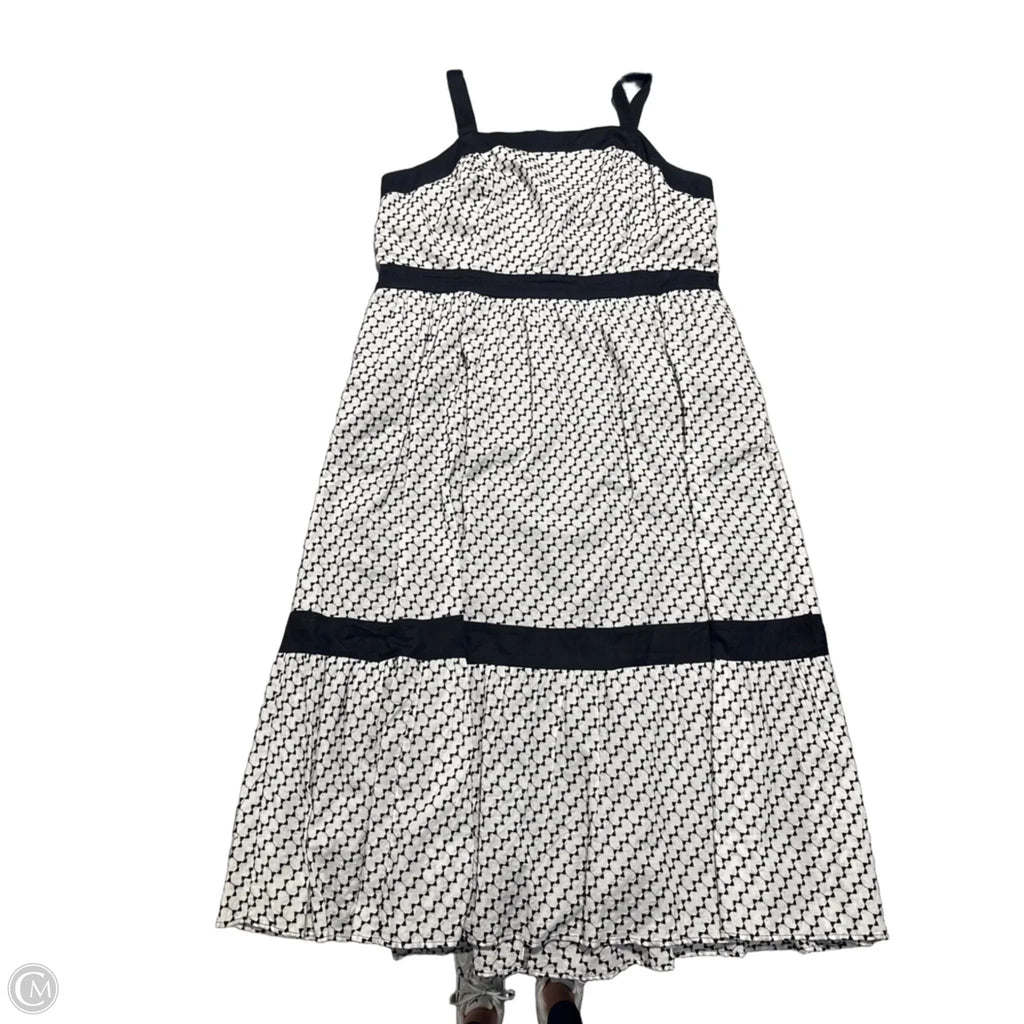 Dress Casual Maxi By Lane Bryant In Black & White, Size: Xl