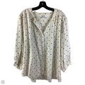 Top Long Sleeve By Rose And Olive In Polkadot Pattern, Size: 1x