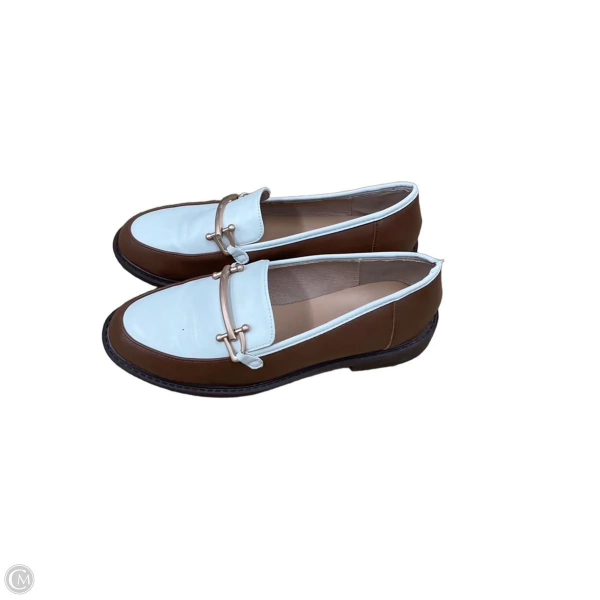 Shoes Flats By Clothes Mentor In Brown, Size: 7.5