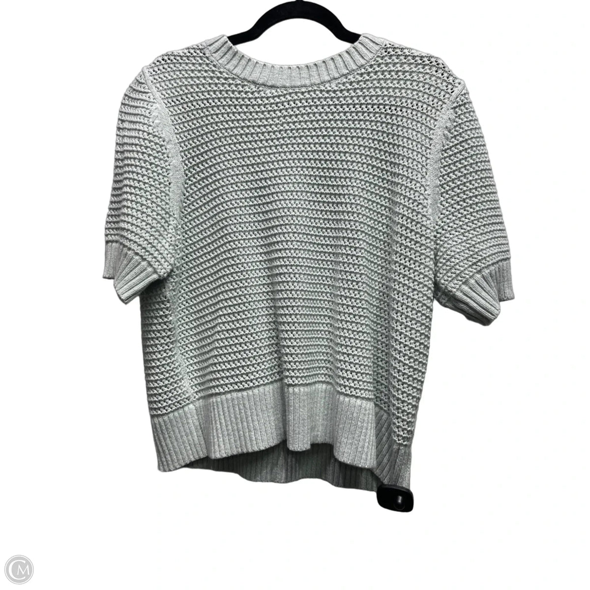 Sweater Short Sleeve By Loft In Green, Size: Xl