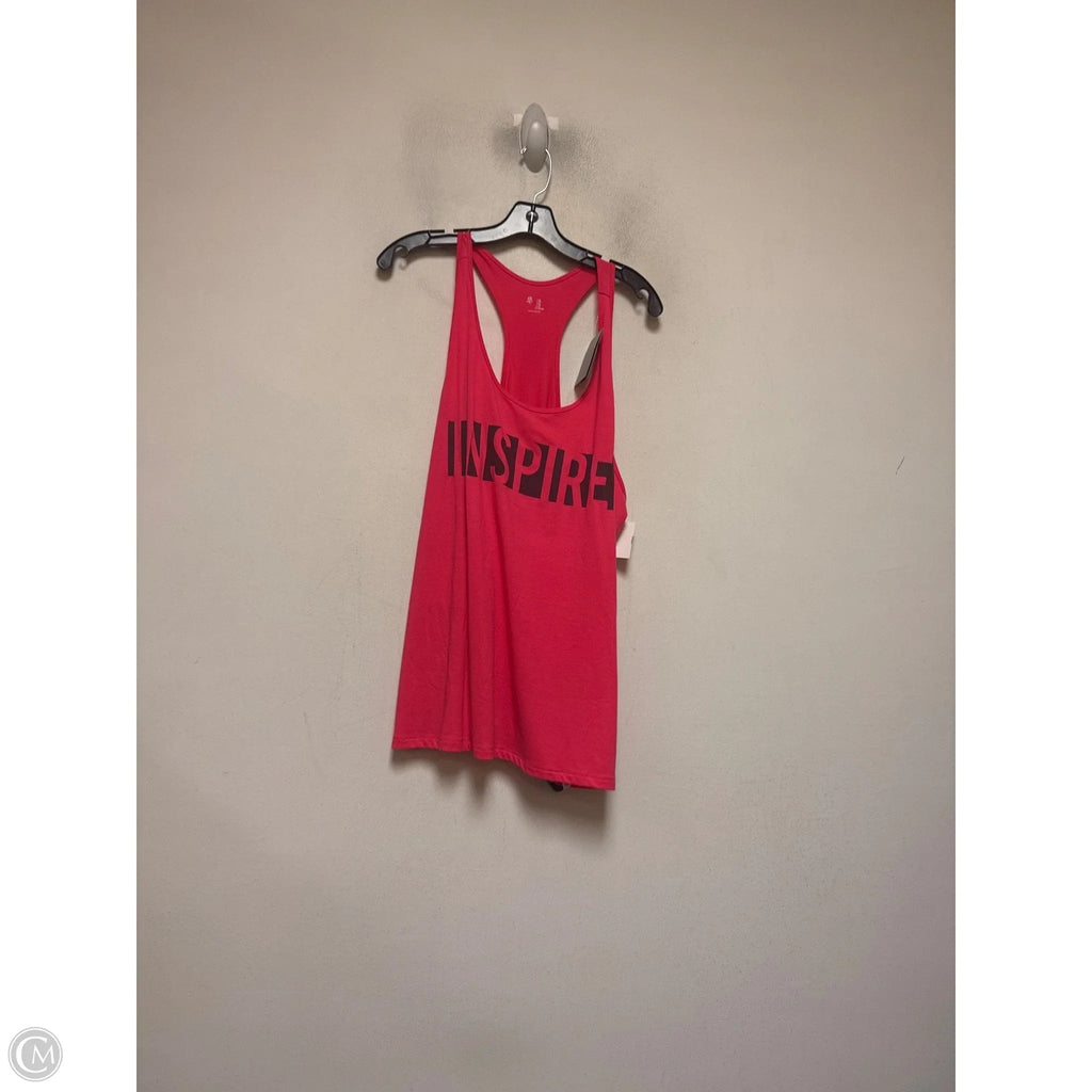 Athletic Tank Top By Gapfit In Pink, Size: Xl