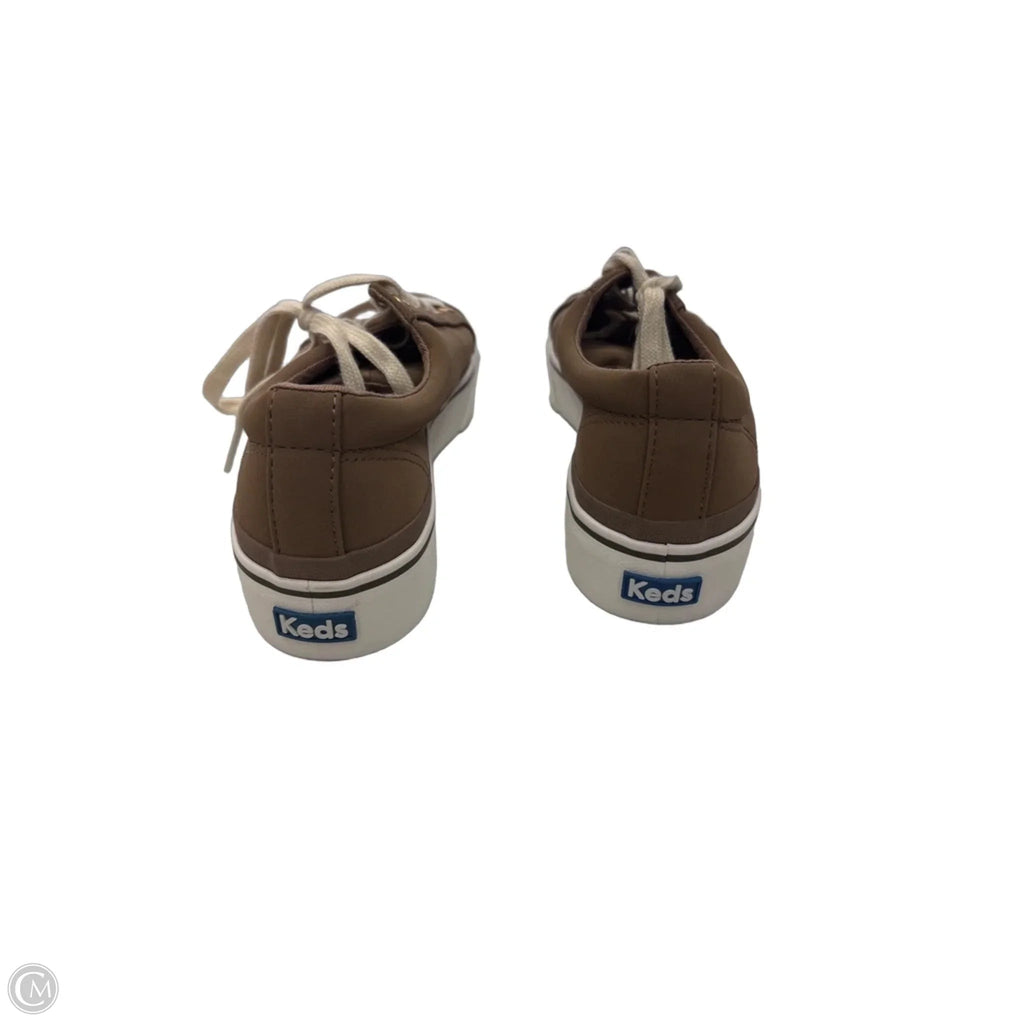 Shoes Sneakers By Keds In Brown, Size: 9