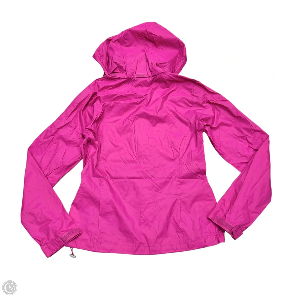 Jacket Windbreaker By Columbia In Pink, Size: M