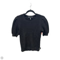 Sweater Short Sleeve By White House Black Market In Black, Size: S