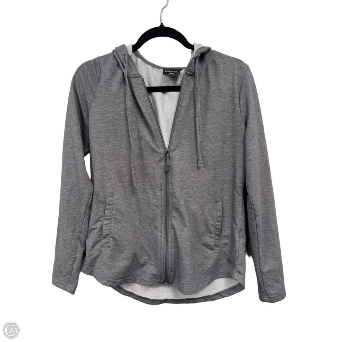 Athletic Jacket By 32 Degrees In Grey, Size: S