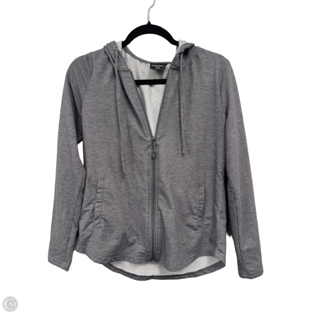 Athletic Jacket By 32 Degrees In Grey, Size: S