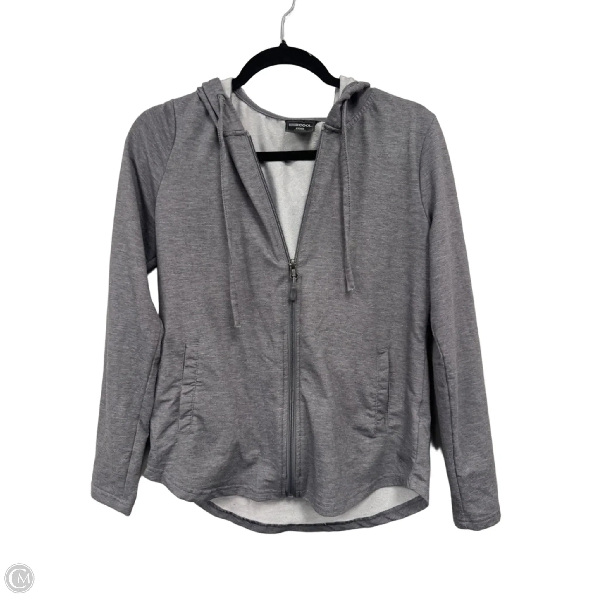 Athletic Jacket By 32 Degrees In Grey, Size: S