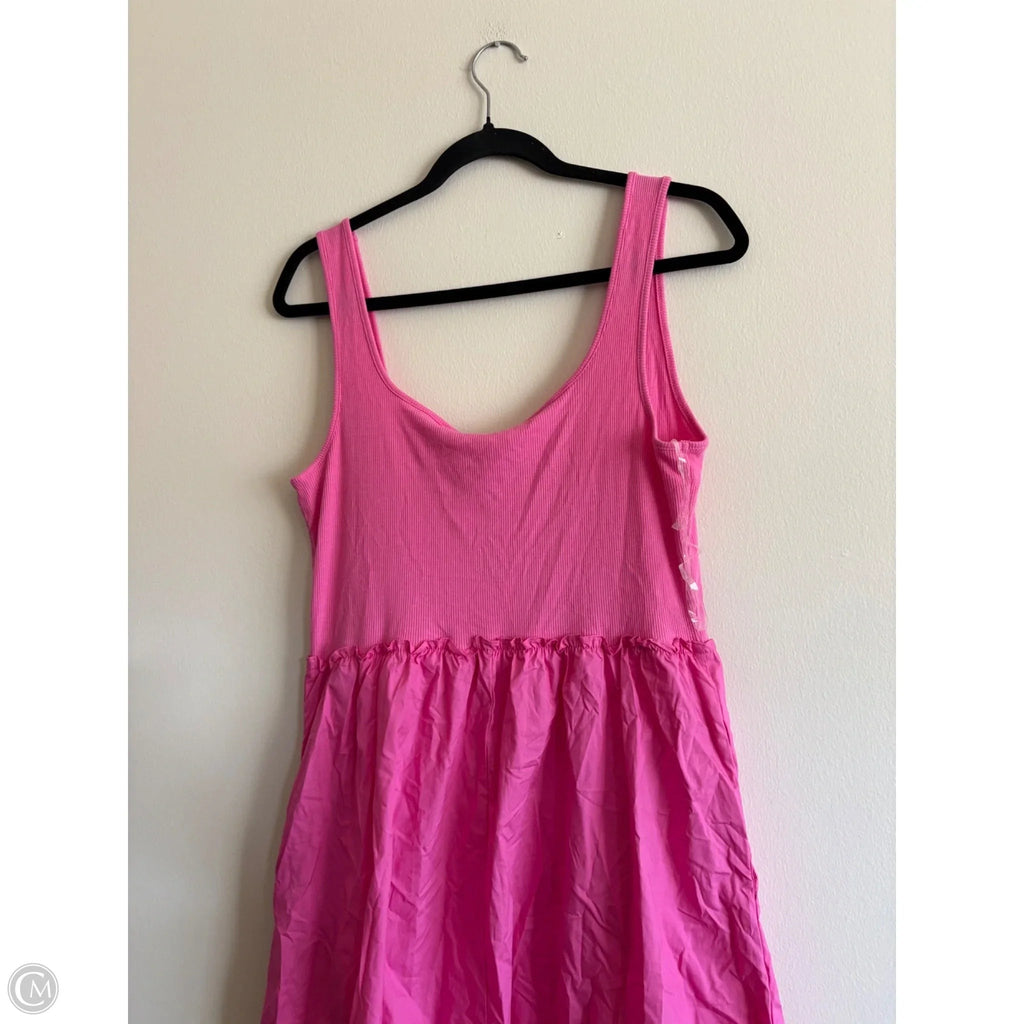 Dress Casual Maxi By A New Day In Pink, Size: M