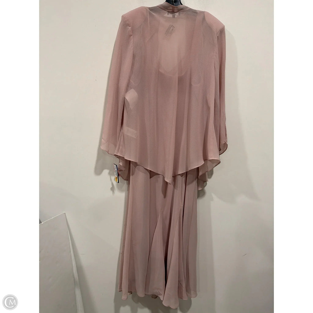 Dress Set 2pc By R And M Richards In Pink, Size: 22