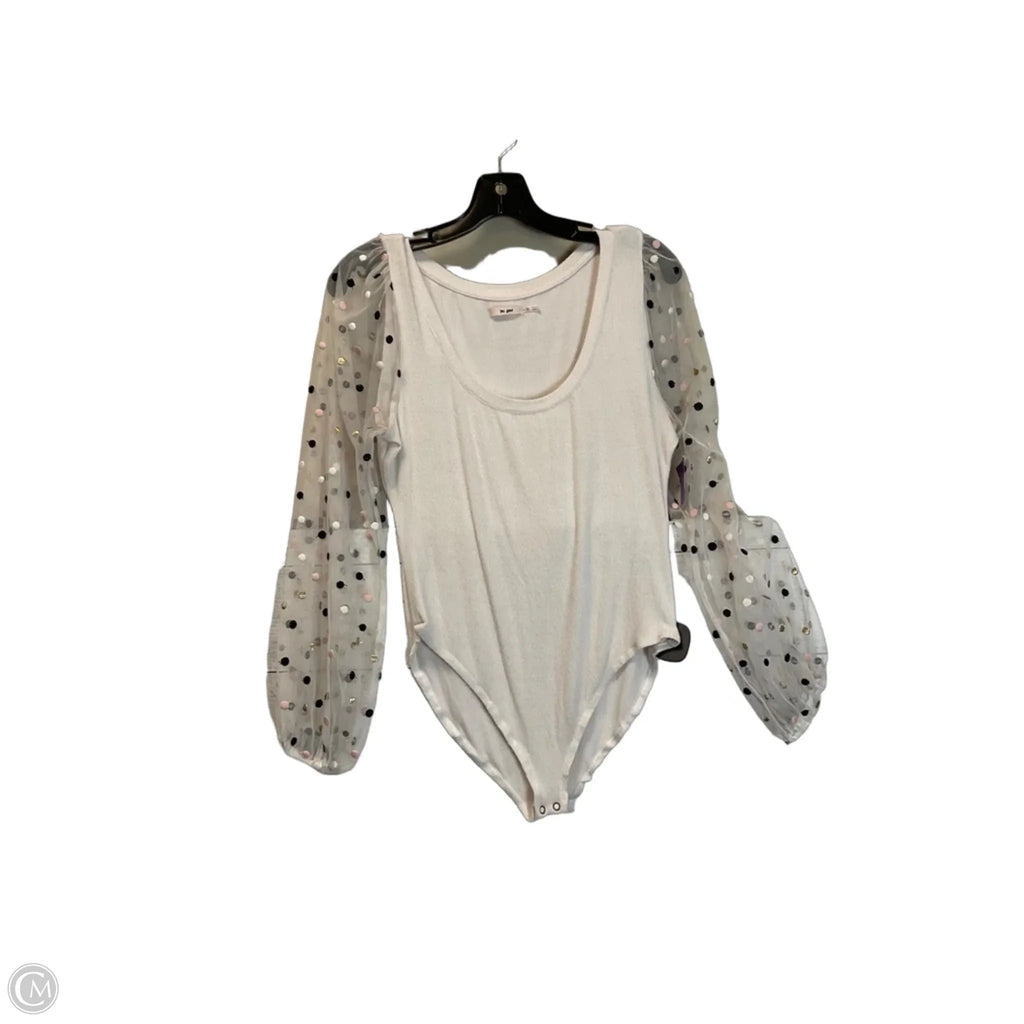 Bodysuit By Mi Ami In Cream, Size: M