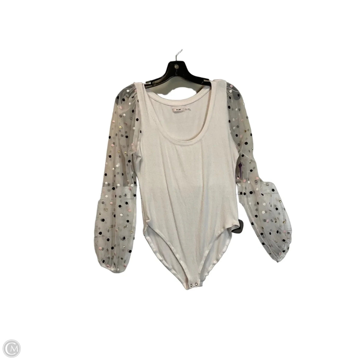 Bodysuit By Mi Ami In Cream, Size: M