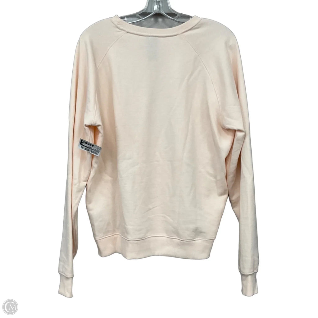 Cancer Sweatshirt Crewneck By Anthropologie In Peach, Size: M