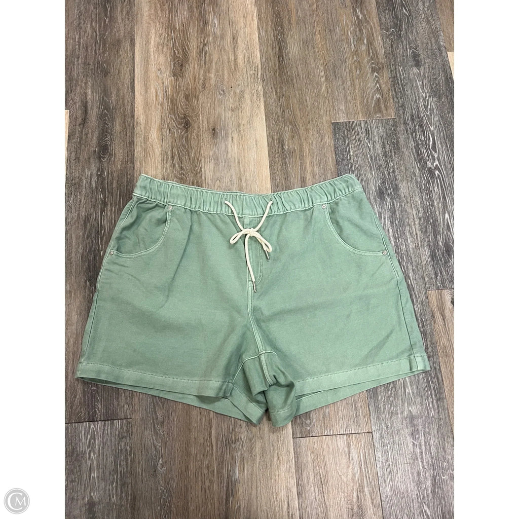Shorts By Lane Bryant In Green, Size: 16