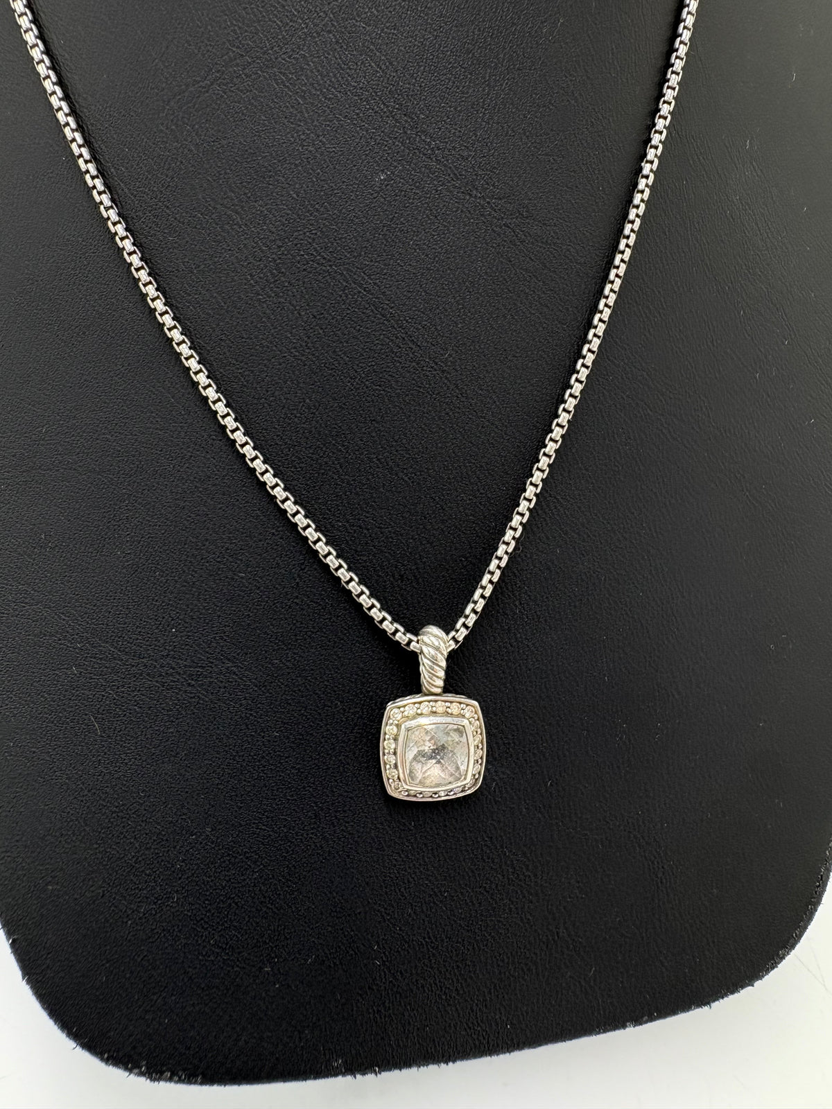 David Yurman Petite Albion Pendant Luxury Necklace