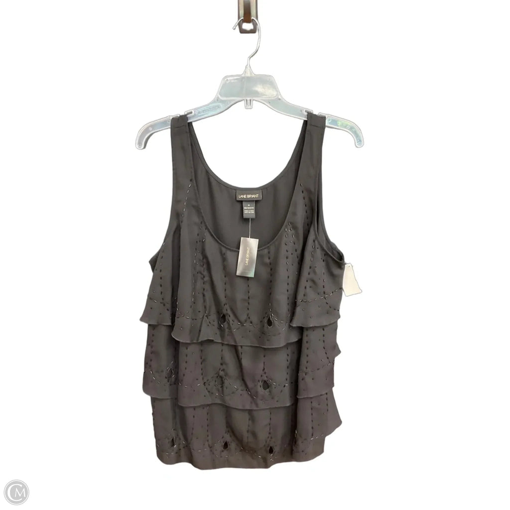 Top Sleeveless By Lane Bryant In Black, Size: Xl