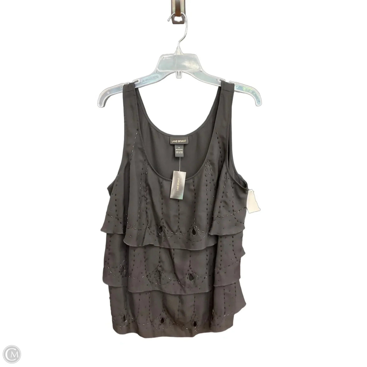 Top Sleeveless By Lane Bryant In Black, Size: Xl